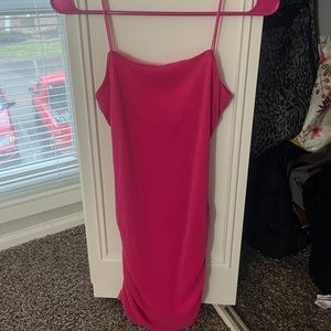 Shein Pink body con dress
